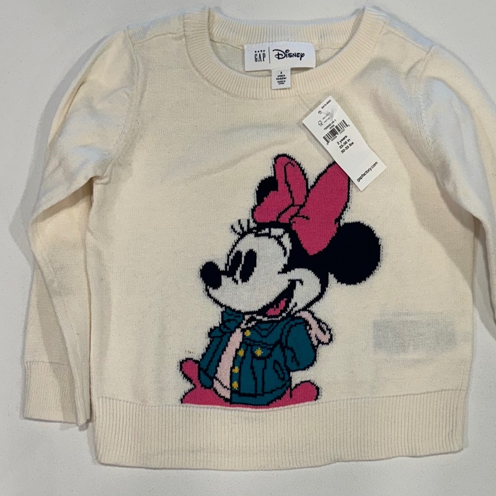 Baby Gap Minnie Mouse sweater